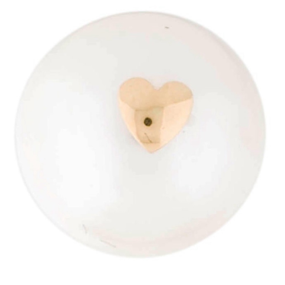 Vintage 18K 12mm Cultured Pearl studs ! - Picture 10 of 11